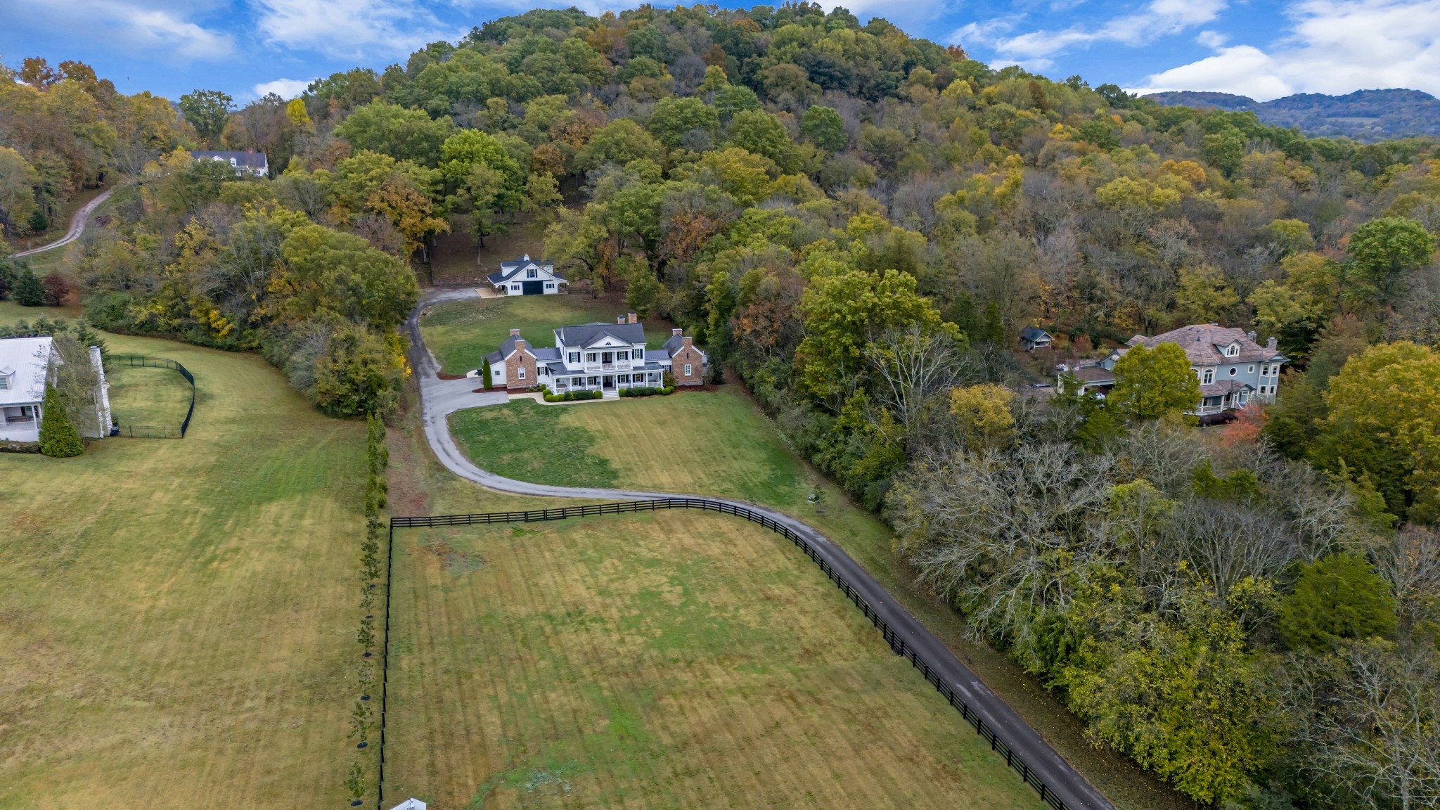 3290 Carl Road Franklin, TN 37064 - Photo 6 of 84 This property is nestled in the rolling hills outside of Leipers Fork. There are wonderful views from the ridge top above the home.