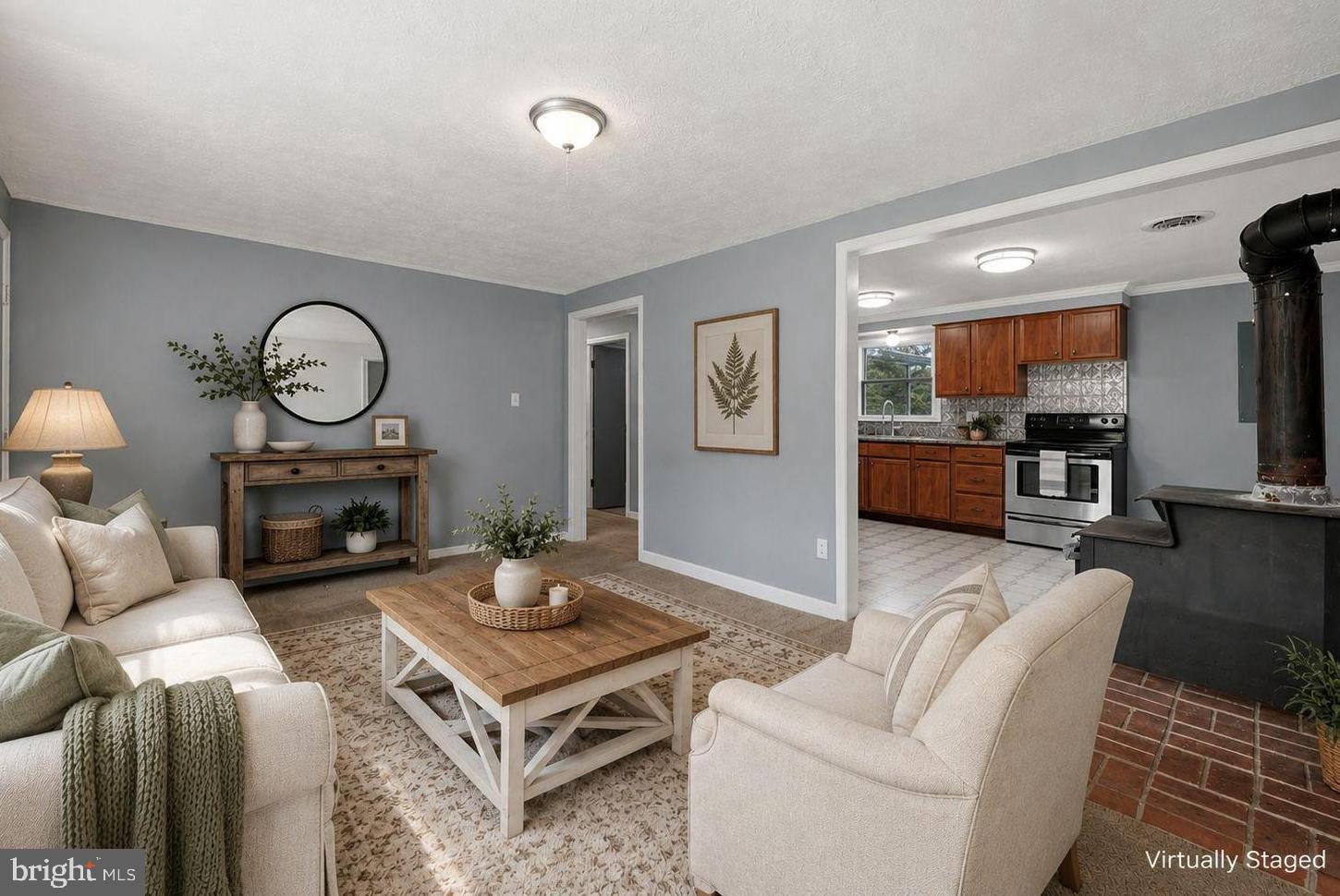 852 McDonald Road Winchester, VA 22602 - Photo 7 of 59 Living Room shown with virtual staging