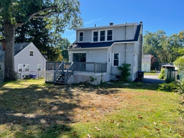 253 Draper Street Springfield, MA 01108 - Photo 38 of 38 a house view with a sitting space garden and patio