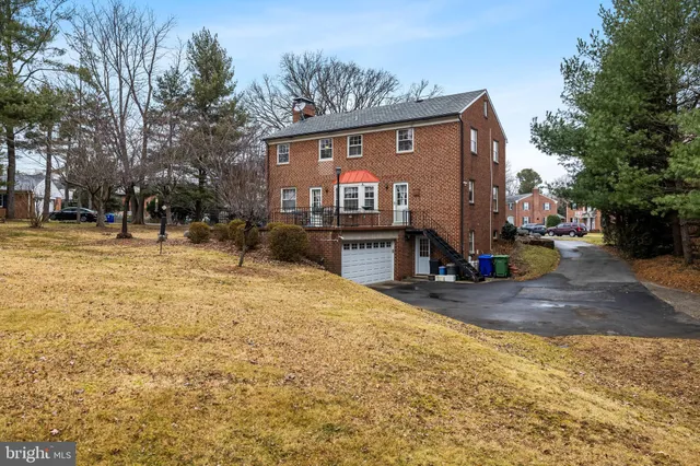 a view of a house with snow on the ground