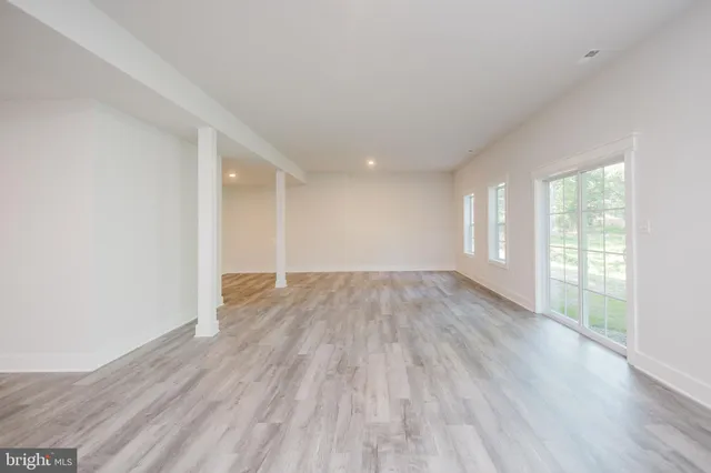 a view of room with walk in closet