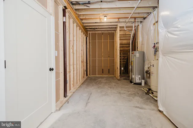 a view of balcony with wooden floor