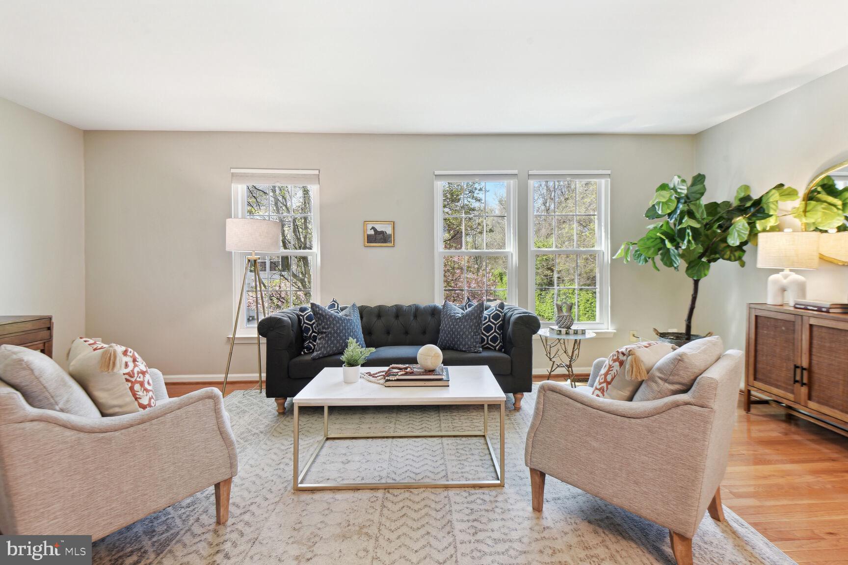 159 Ingle Place Alexandria, VA 22304 - Photo 2 of 25 Sunny and Spacious living room