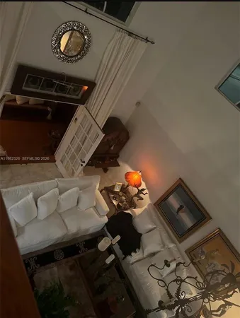view of a room that has a couch