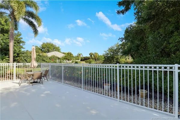 a view of balcony with outdoor seating