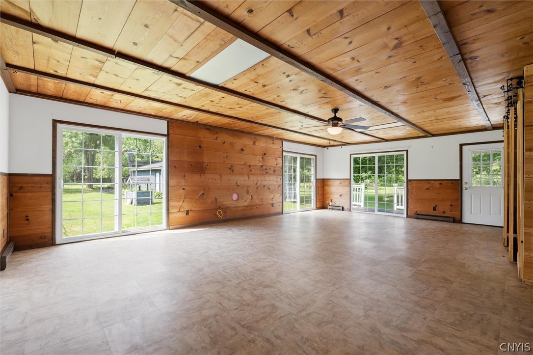 305 Howard Road Volney, NY 13069 - Photo 30 of 49 Huge great room overlooking peaceful 5 acres