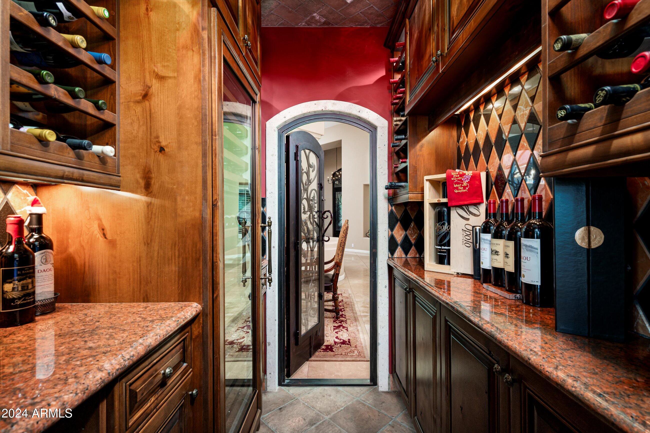 6565 East Stallion Road Paradise Valley, AZ 85253 - Photo 13 of 67 Large Wine Room