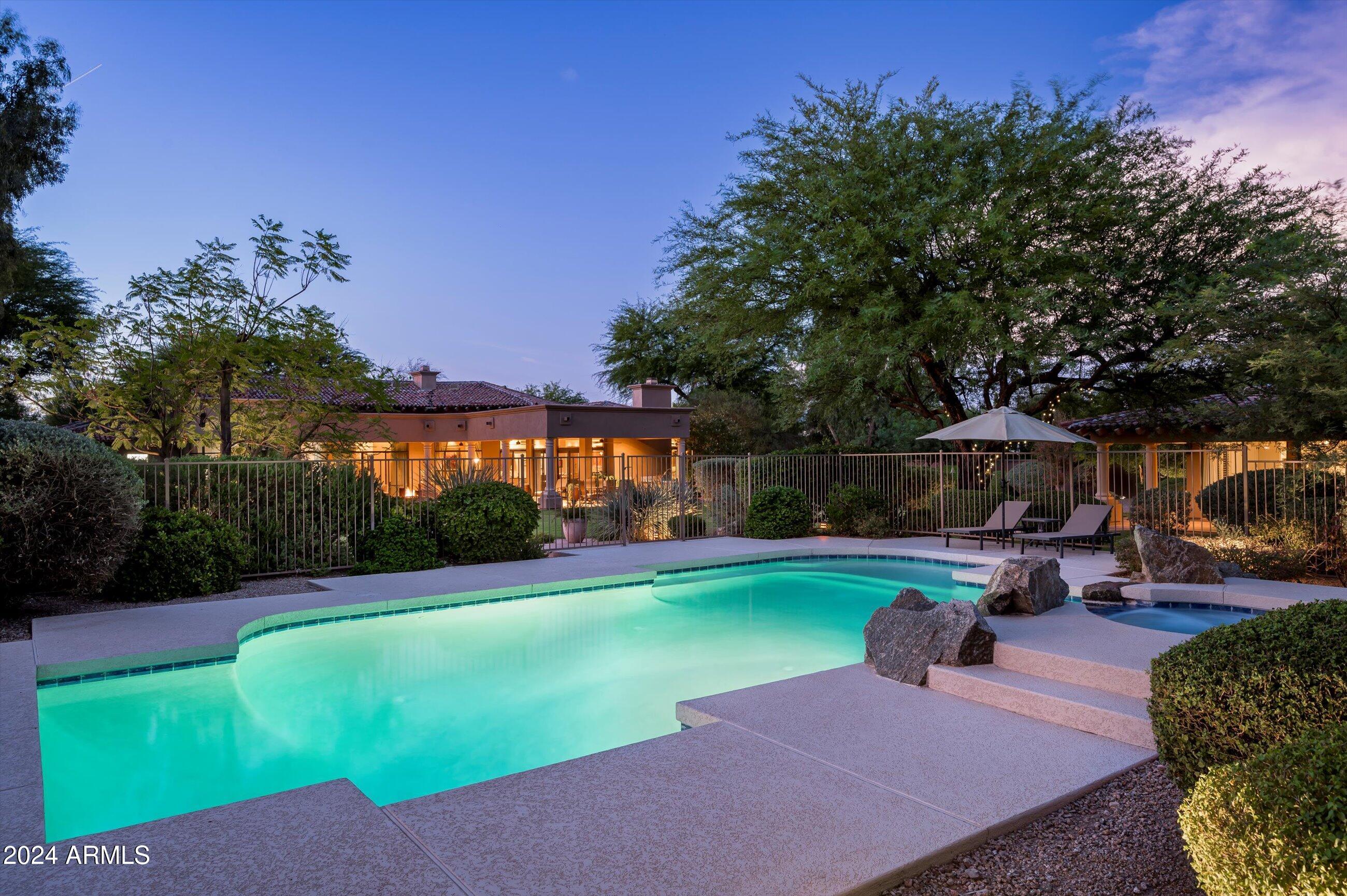 6565 East Stallion Road Paradise Valley, AZ 85253 - Photo 47 of 67 Private Pool and Hot Tub