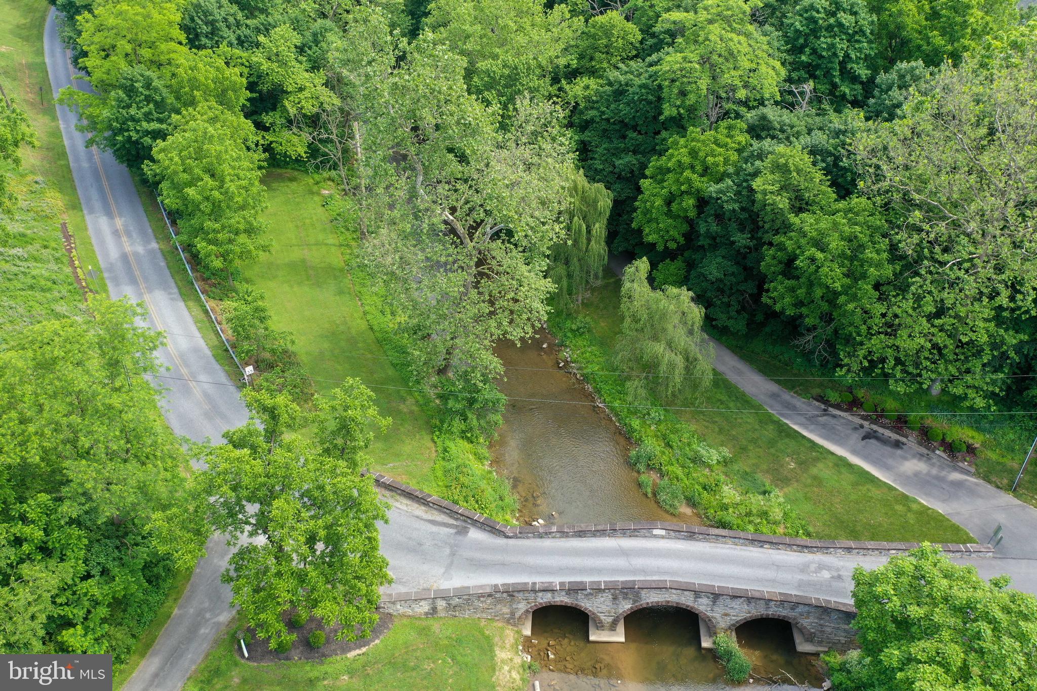 745 Pinkerton Road Mount Joy, PA 17552 - Photo 94 of 103 Aerial Creek & Bridge