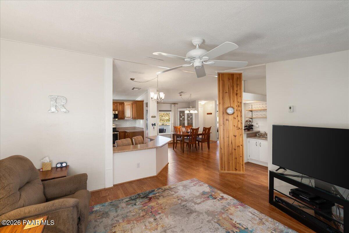 2225 Hillside Loop Road Prescott, AZ 86301 - Photo 22 of 45 35-Family Room to Dinning