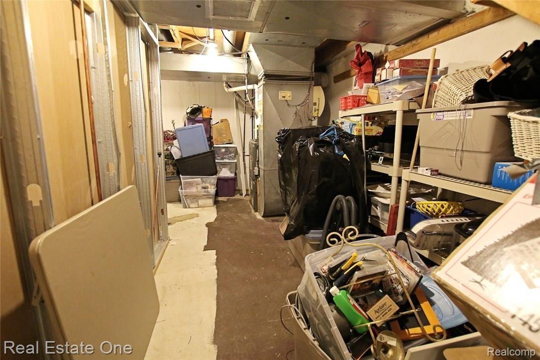 1345 East Fairview Lane Rochester, MI 48306 - Photo 49 of 58 49) Basement Storage.jpg