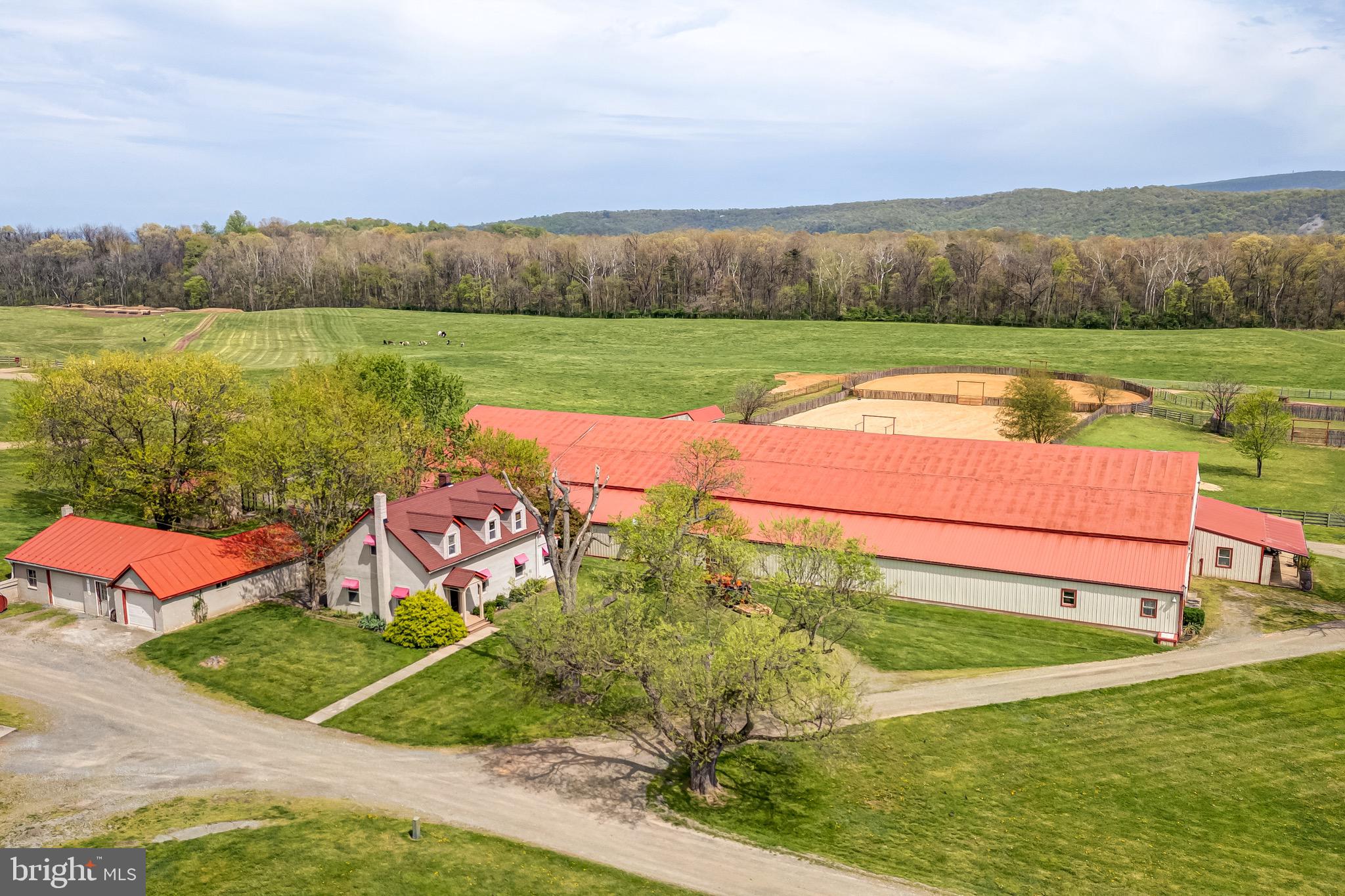 3637 Millwood Road Boyce, VA 22620 - Photo 4 of 62 an aerial view of a house with big yard