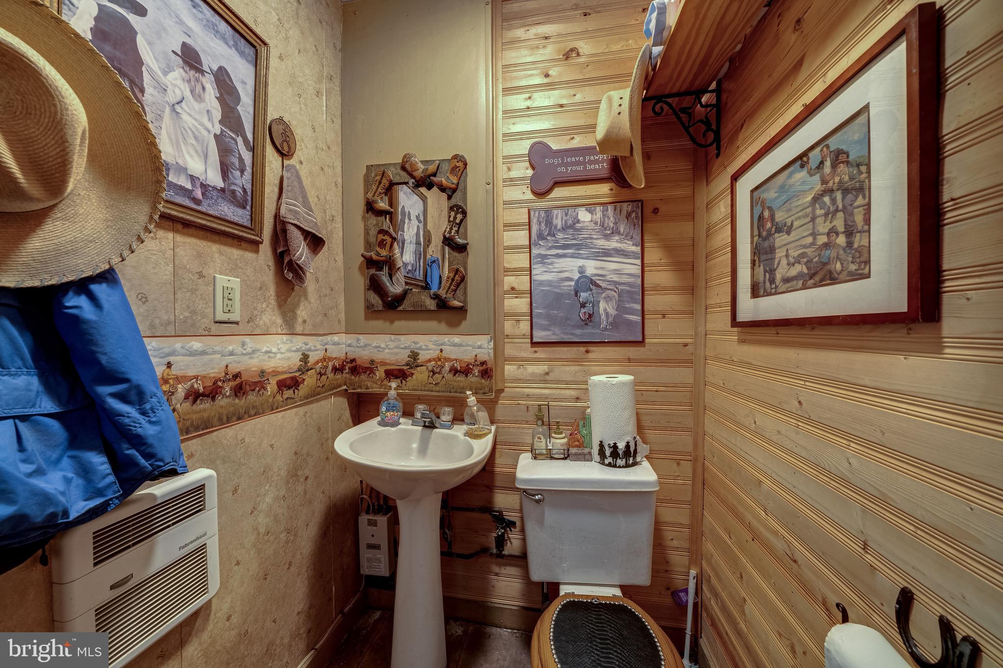 3637 Millwood Road Boyce, VA 22620 - Photo 56 of 62 a bathroom with a sink and a mirror