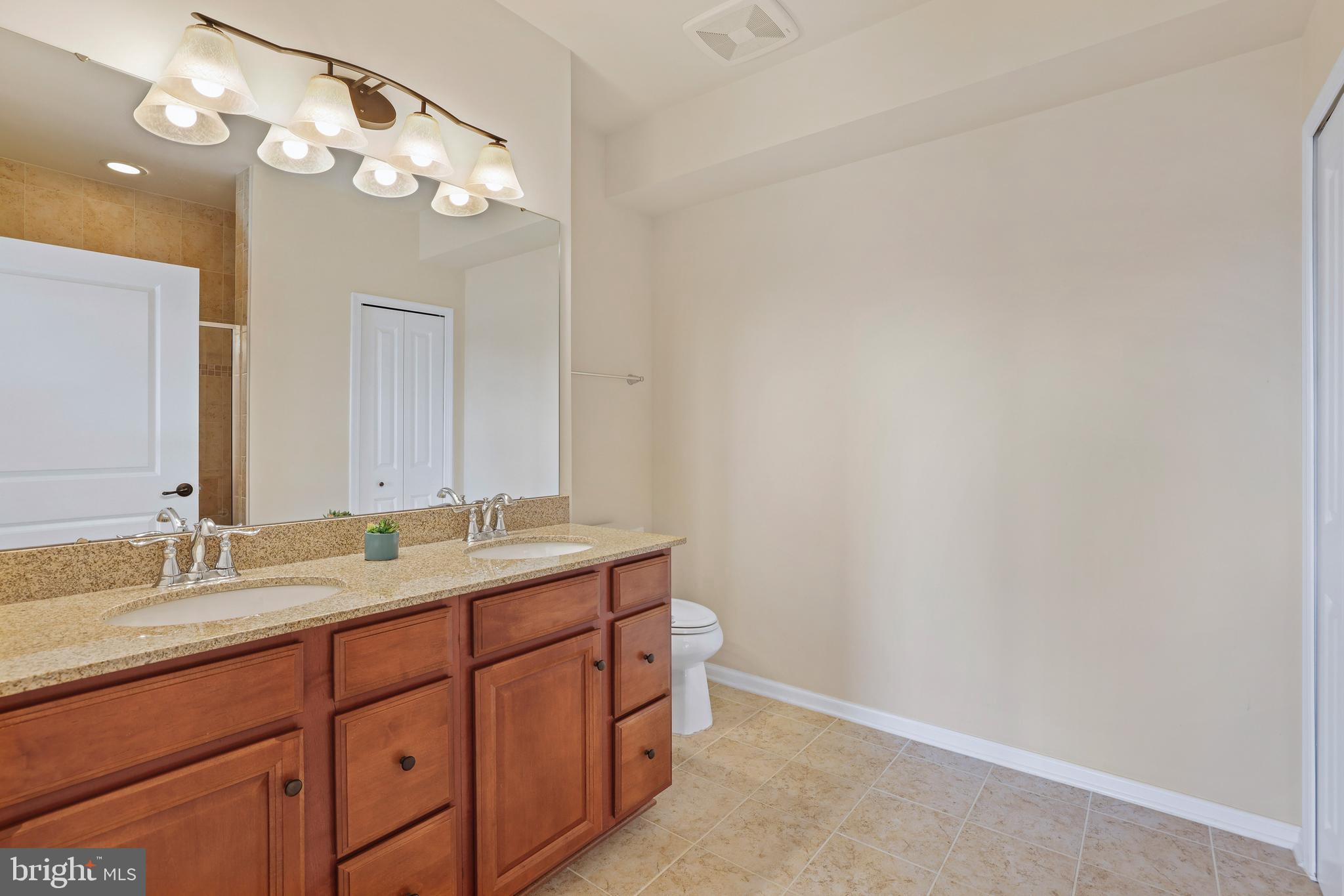 8380 Ice Crystal Drive, Unit R Laurel, MD 20723 - Photo 21 of 47 Spa like bath with granite and double vanities.