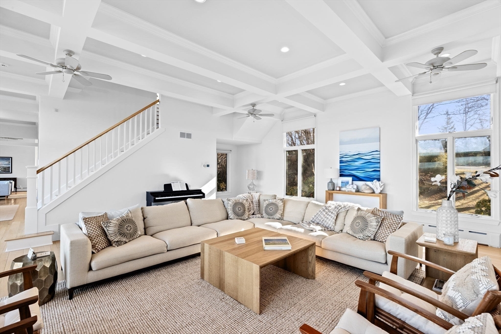 68 Nichols Road Cohasset, MA 02025 - Photo 16 of 41 a living room with furniture and a large window