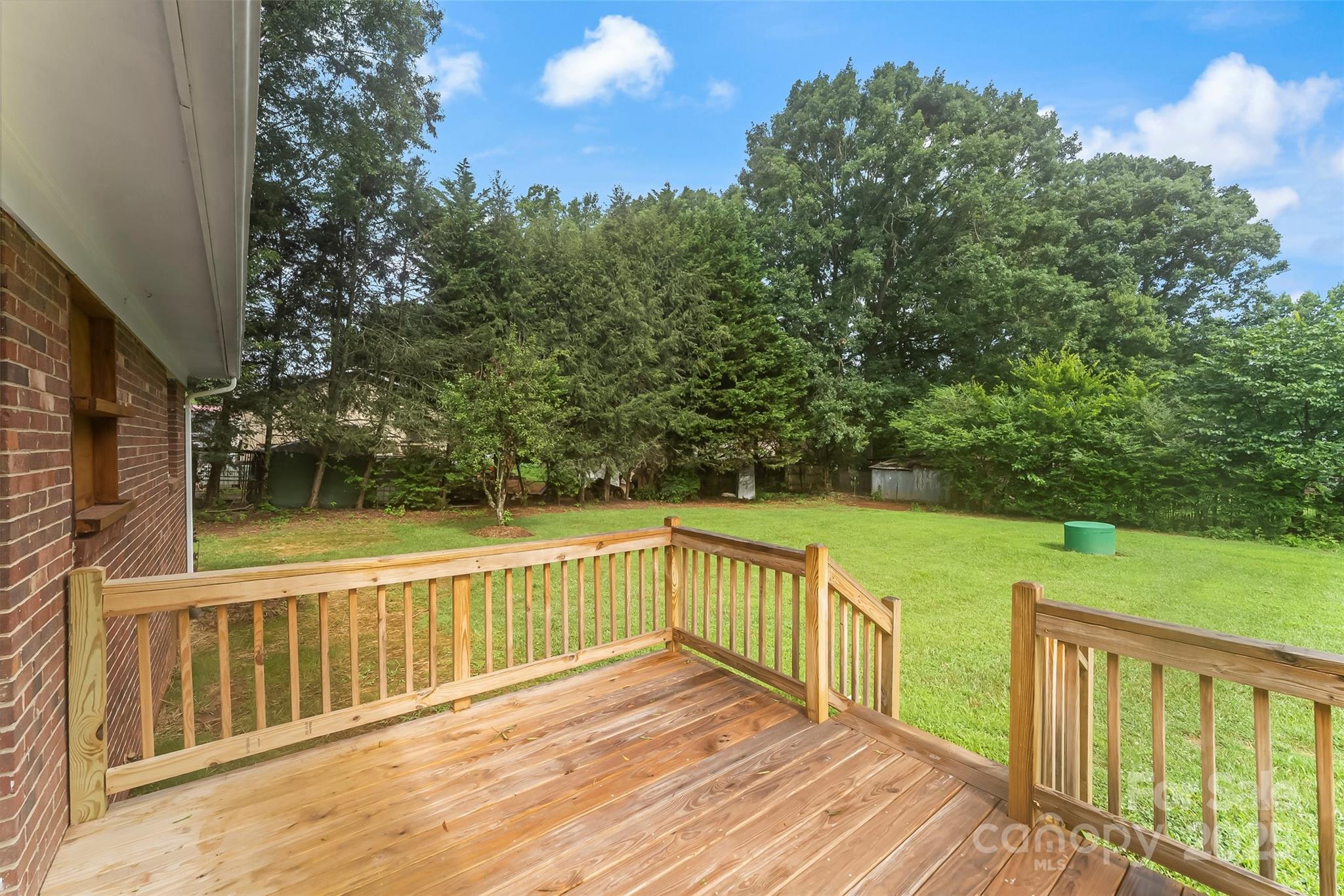 4146 Old State Road Newton, NC 28658 - Photo 19 of 26 a view of a balcony with wooden floor