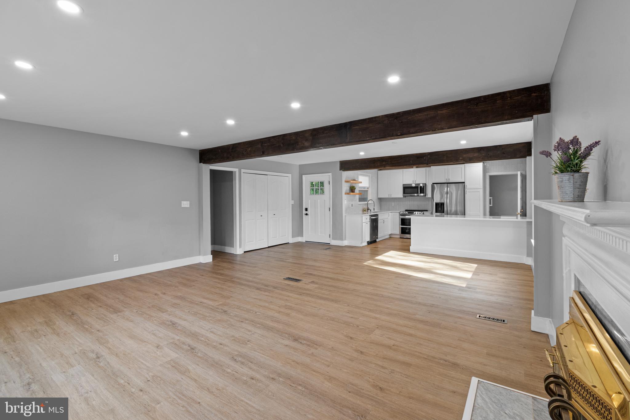 9 Robinson Road Severna Park, MD 21146 - Photo 9 of 51 a view of empty room with wooden floor
