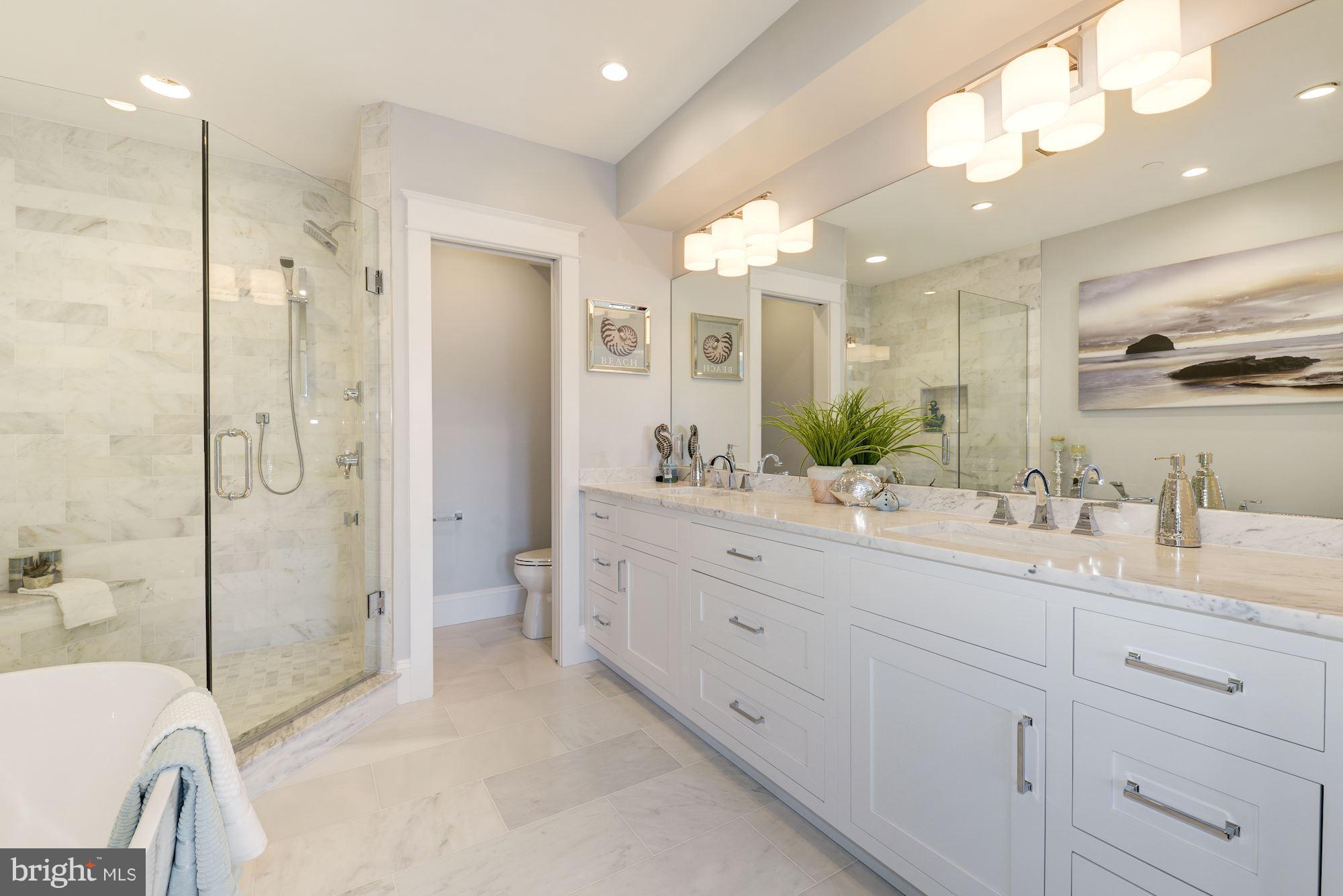 3616 T Street Northwest Washington, DC 20007 - Photo 15 of 29 SPA INSPIRED MASTER BATHROOM