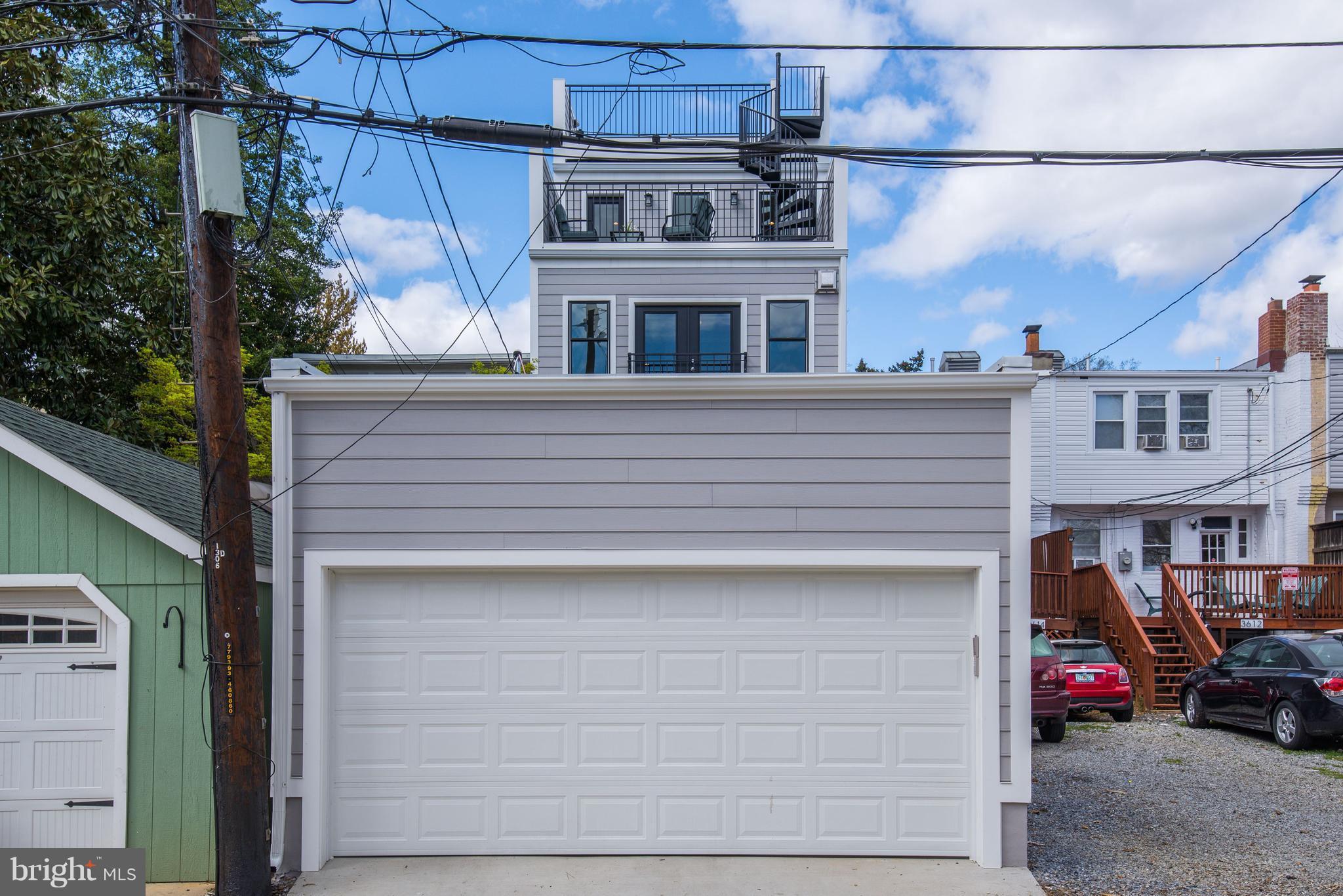 3616 T Street Northwest Washington, DC 20007 - Photo 29 of 29 TWO CAR GARAGE W/ AUTOMATIC OPENER
