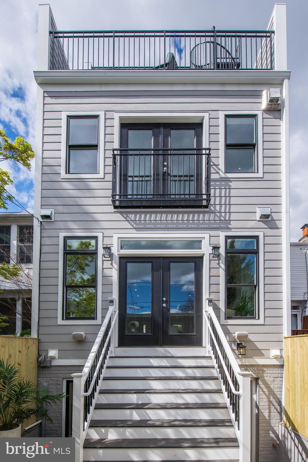 3616 T Street Northwest Washington, DC 20007 - Photo 5 of 29 REAR EXTERIOR