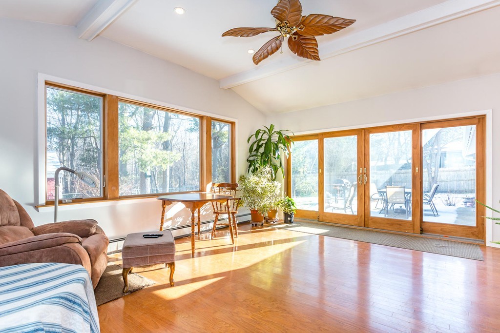 34 Wentworth Road Canton, MA 02021 - Photo 3 of 20 a living room with furniture and floor to ceiling windows