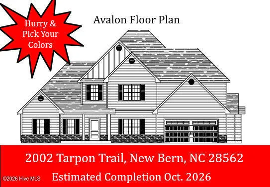 $504,000 | 2002 Tarpon Trail, New Bern, NC 28562