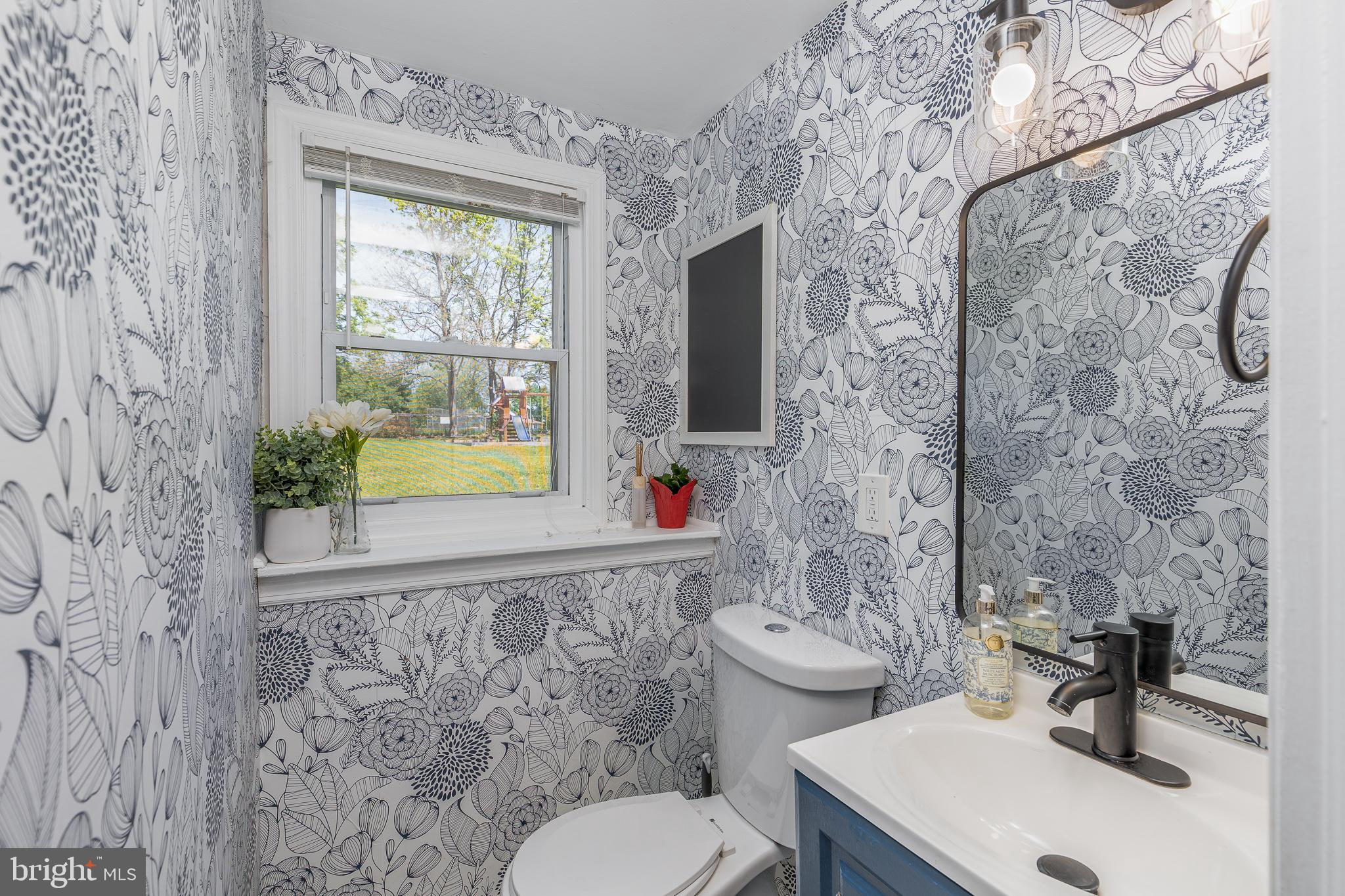 112 North Valleybrook Road Cherry Hill, NJ 08034 - Photo 16 of 36 First level updated 1/2 bath