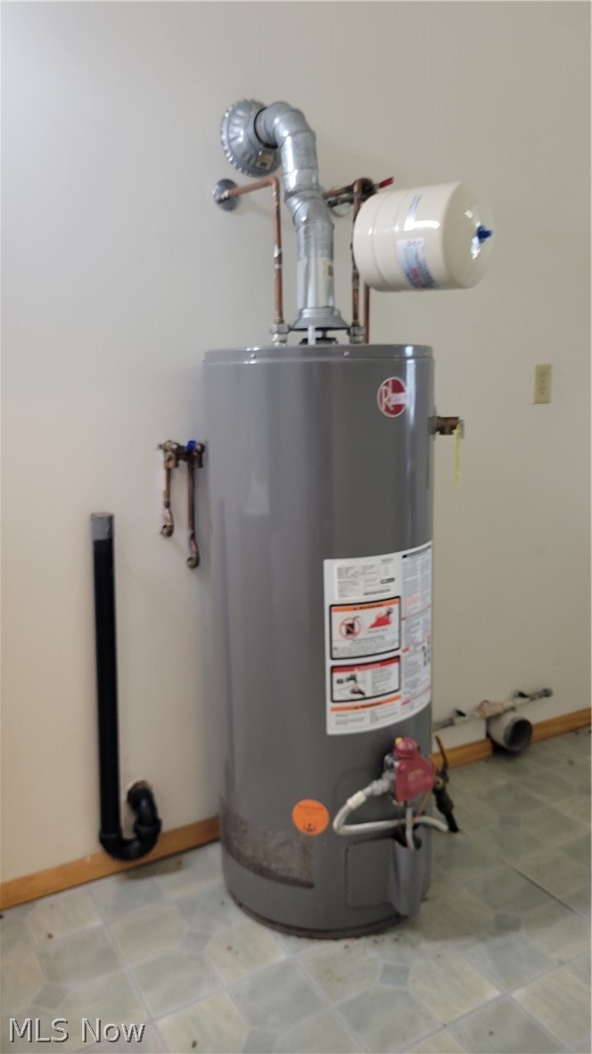 4325 Pleasant Ridge Road Marietta, OH 45750 - Photo 35 of 35 Utility room featuring gas water heater