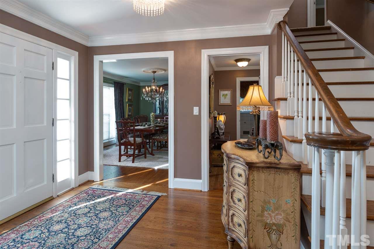1405 Pony Run Road Raleigh, NC 27615 - Photo 3 of 28 DINING ROOM WAS FORMAL LIVING NOW BEING USED AS DINING