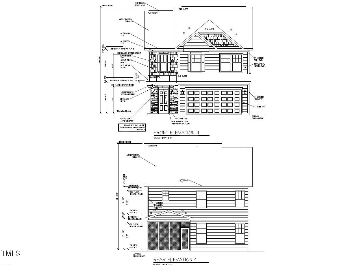 88 Willow Cameron Way Angier, NC 27501 - Photo 14 of 27 Malbec Elevation 4