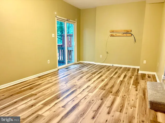 a view of a bathroom from a balcony