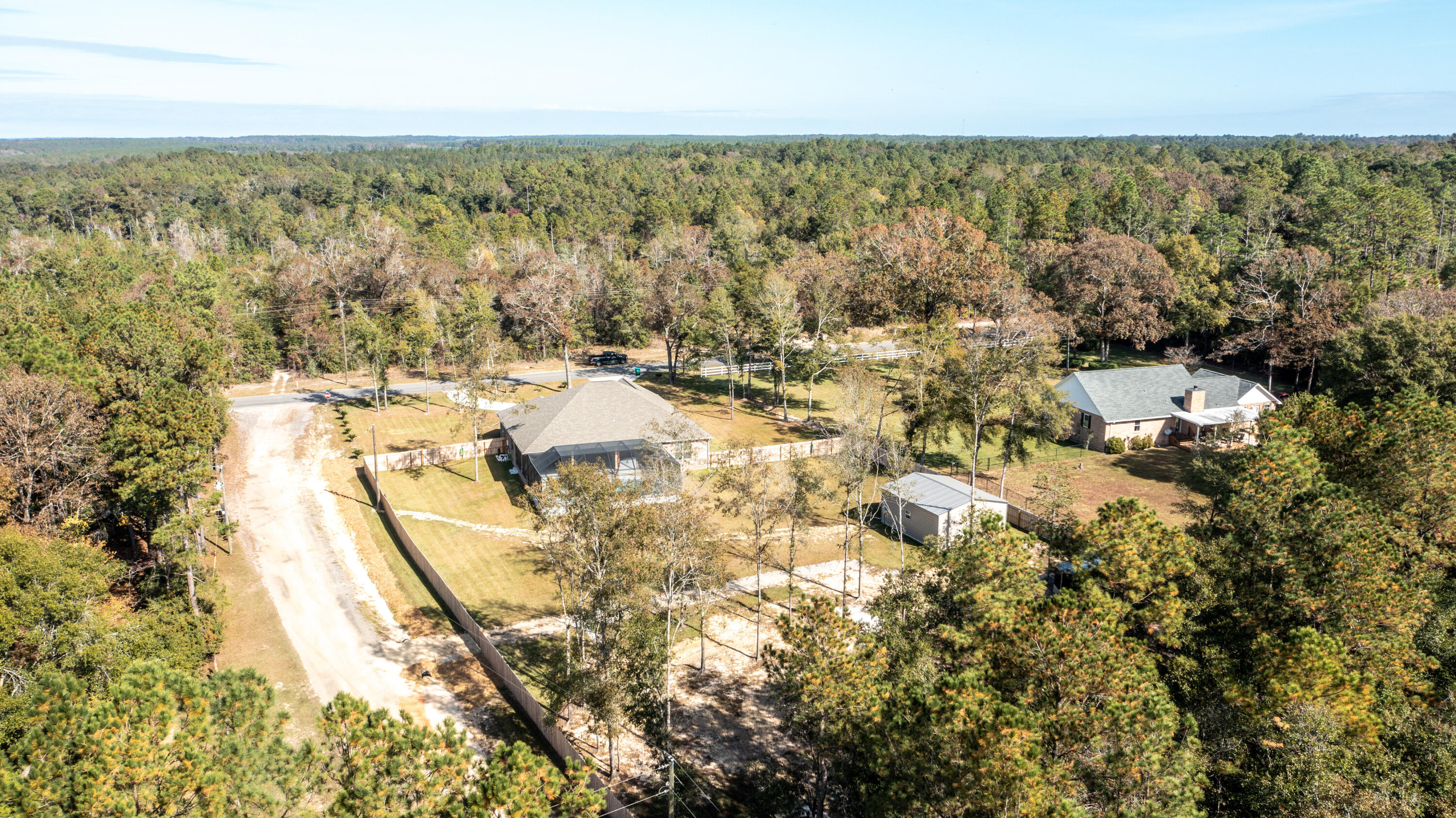 7066 Senterfitt Road Laurel Hill, FL 32567 - Photo 53 of 59 a view of outdoor space and trees