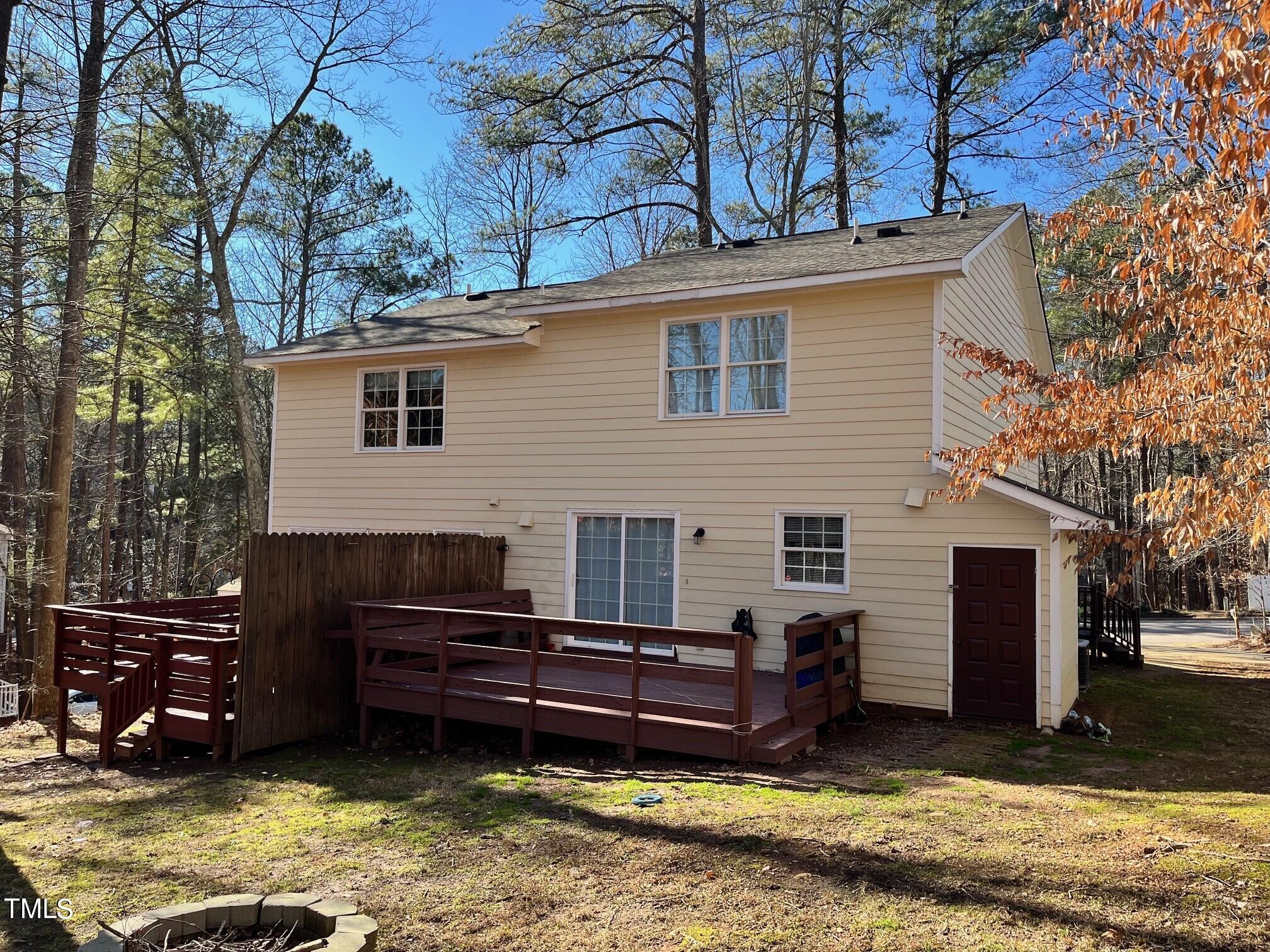 6716 Glendower Road Raleigh, NC 27613 - Photo 23 of 24 Rear View 1