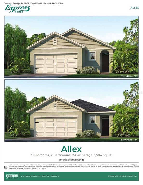 1625 Heart Bar Road Kissimmee, FL 34744 - Photo 1 of 1 a front view of a house with a yard