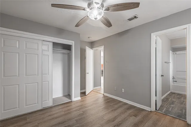 wooden floor in an empty room