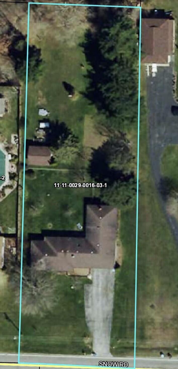 3955 Snow Road Bridgman, MI 49106 - Photo 43 of 43 AERIAL SNOW