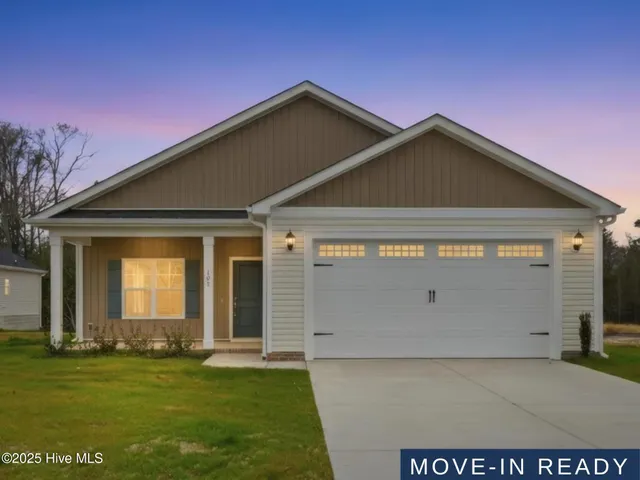 $264,900 | 105 Sagewood Drive, Dudley, NC 28333