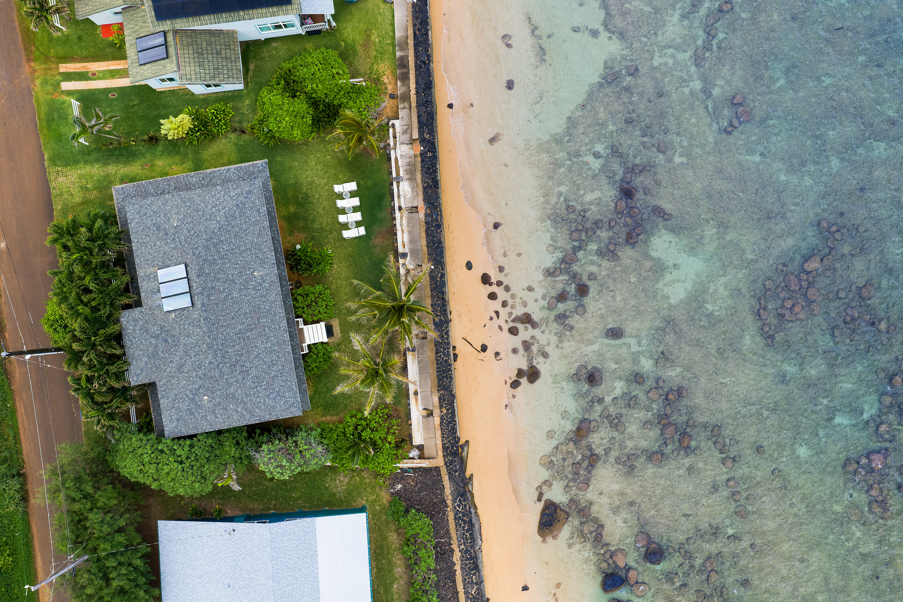 4910 Aliomanu Road Anahola, HI 96703 - Photo 30 of 30 an aerial view of a house