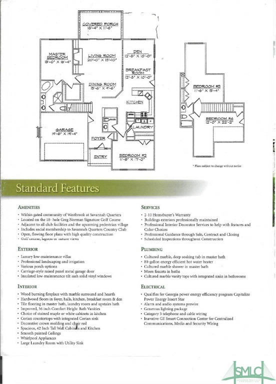 116 Mallory Place Pooler, GA 31322 - Photo 42 of 42 Actual Floor Plan is Reversed
