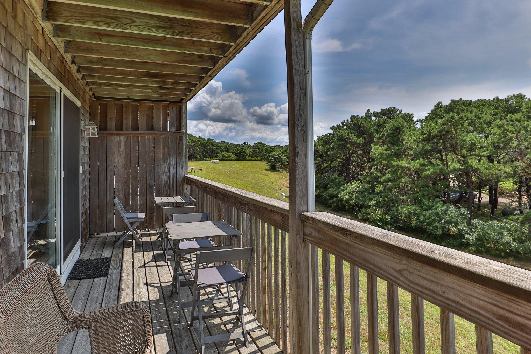 132 Shore Road, Unit 31 Truro, MA 02666 - Photo 9 of 24 a view of balcony with furniture