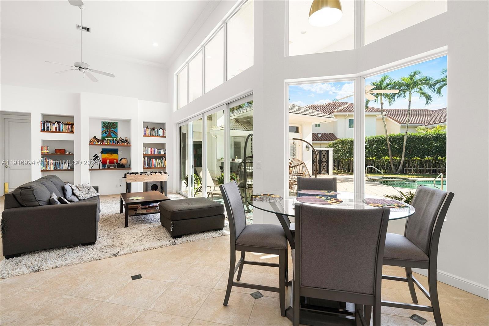 6451 Northwest 32nd Way Boca Raton, FL 33496 - Photo 37 of 54 a living room with furniture and a large window