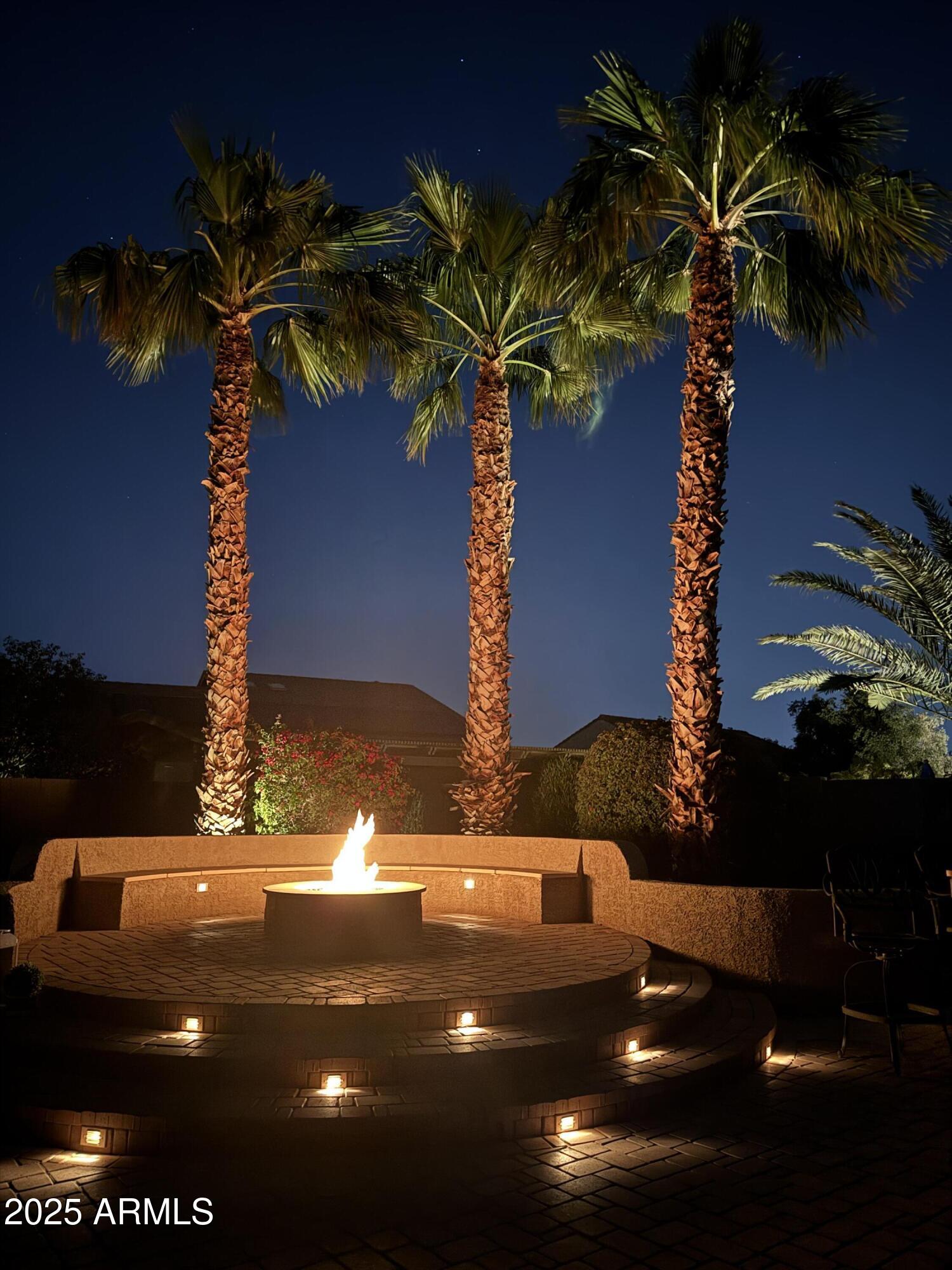 16370 West Granada Road Goodyear, AZ 85395 - Photo 46 of 61 Enchanting Night Lighting