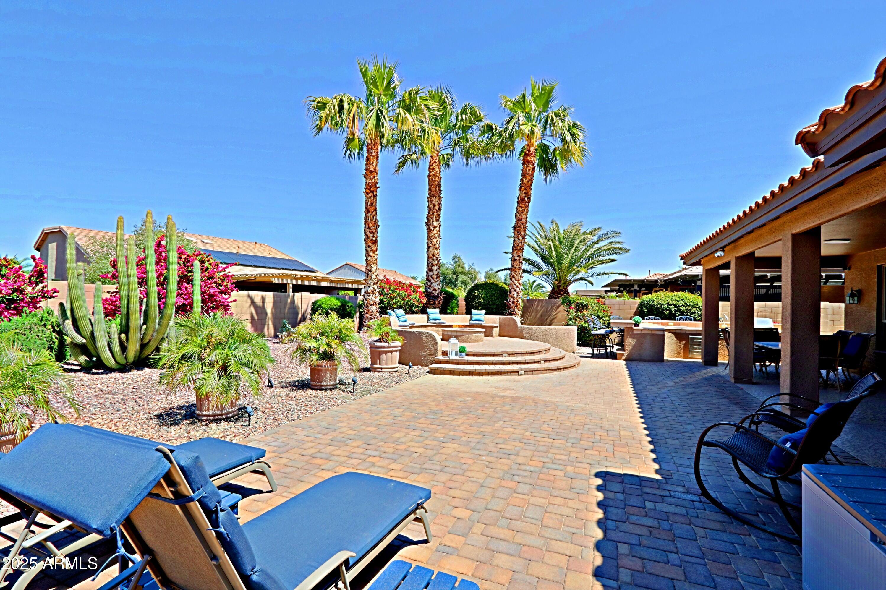 16370 West Granada Road Goodyear, AZ 85395 - Photo 53 of 61 Mature Palms & Cactus
