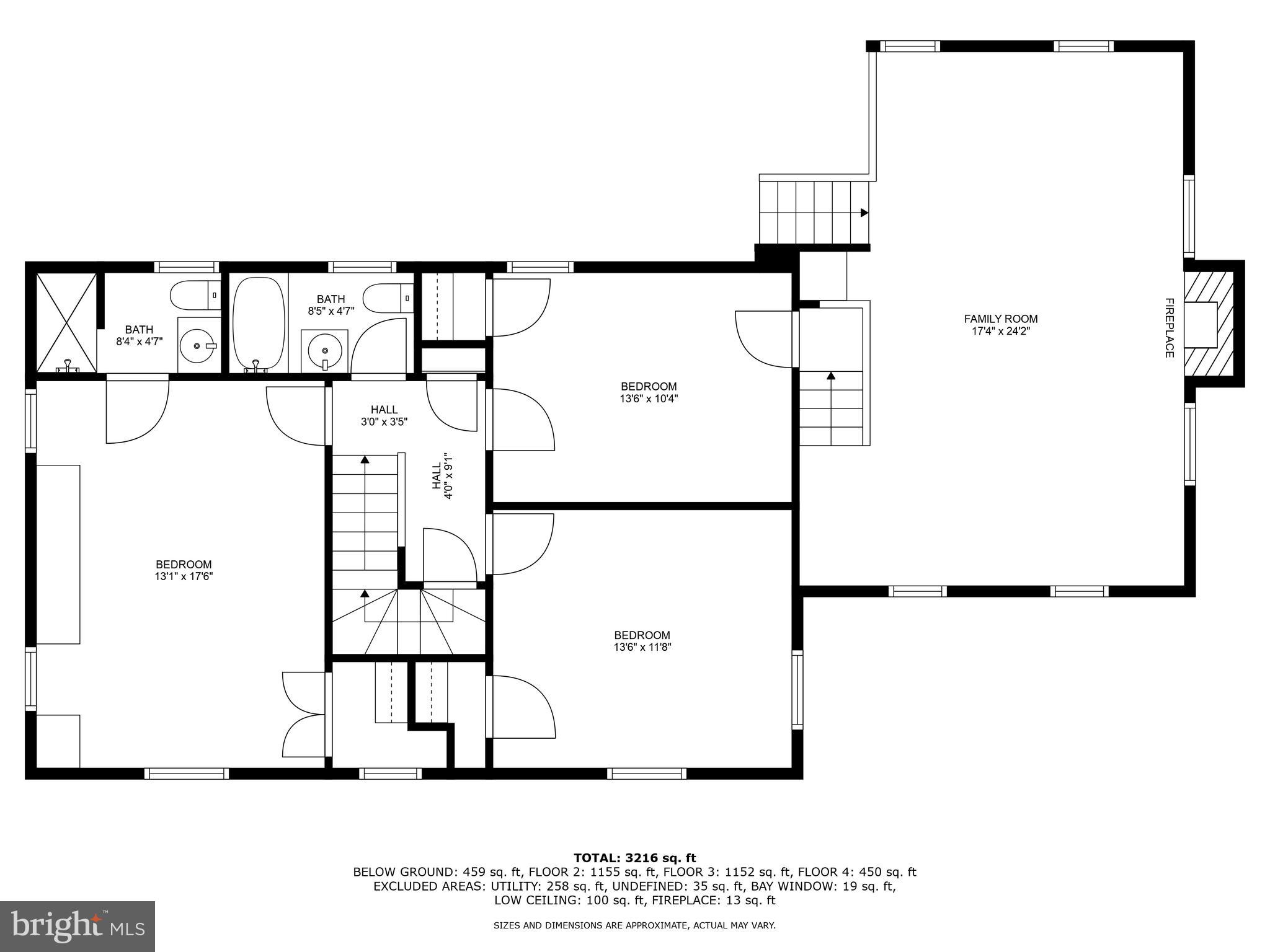 3303 Rolling Road Chevy Chase, MD 20815 - Photo 38 of 51 a picture of a floor plan