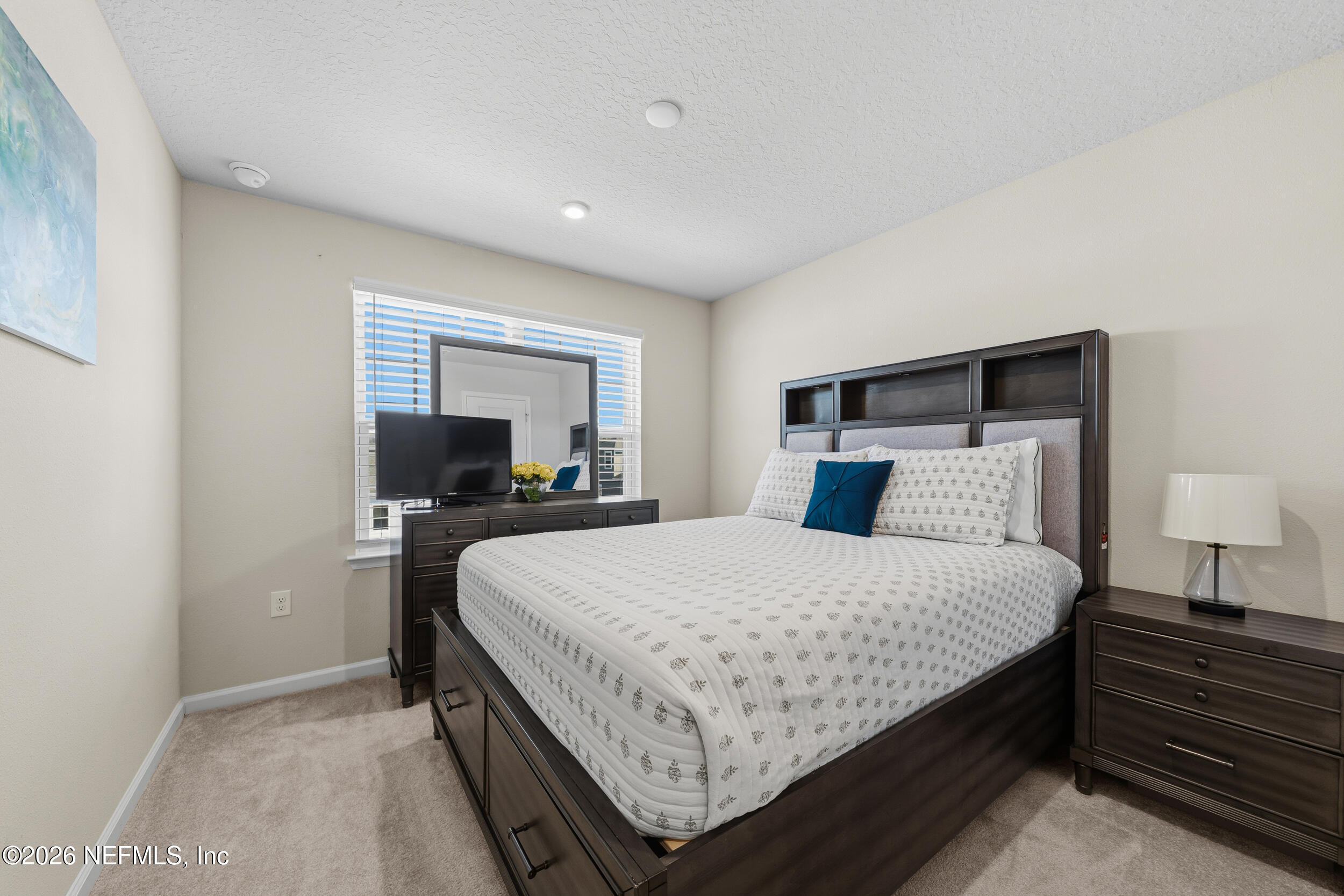 1052 Victoria Hills Jacksonville, FL 32221 - Photo 16 of 27 a bedroom with a bed and a tv