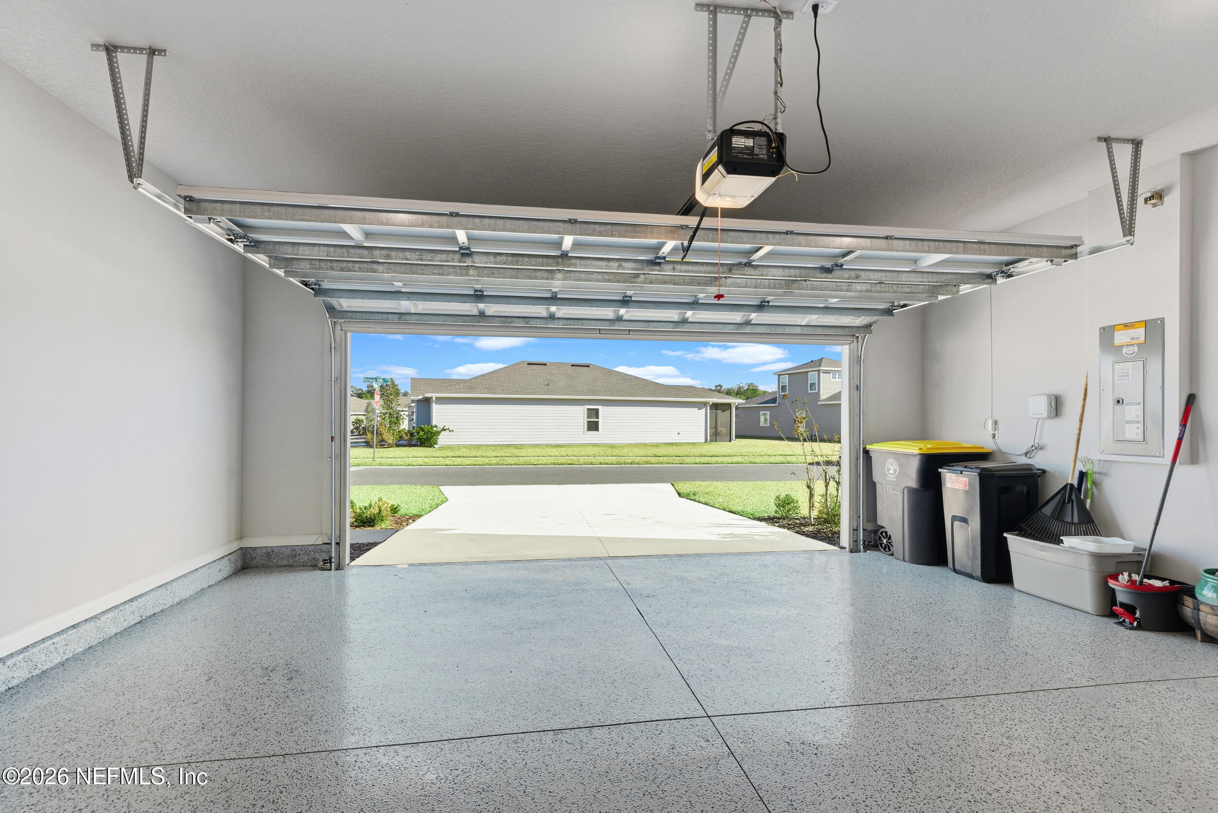 1052 Victoria Hills Jacksonville, FL 32221 - Photo 19 of 27 a view of garage with furniture