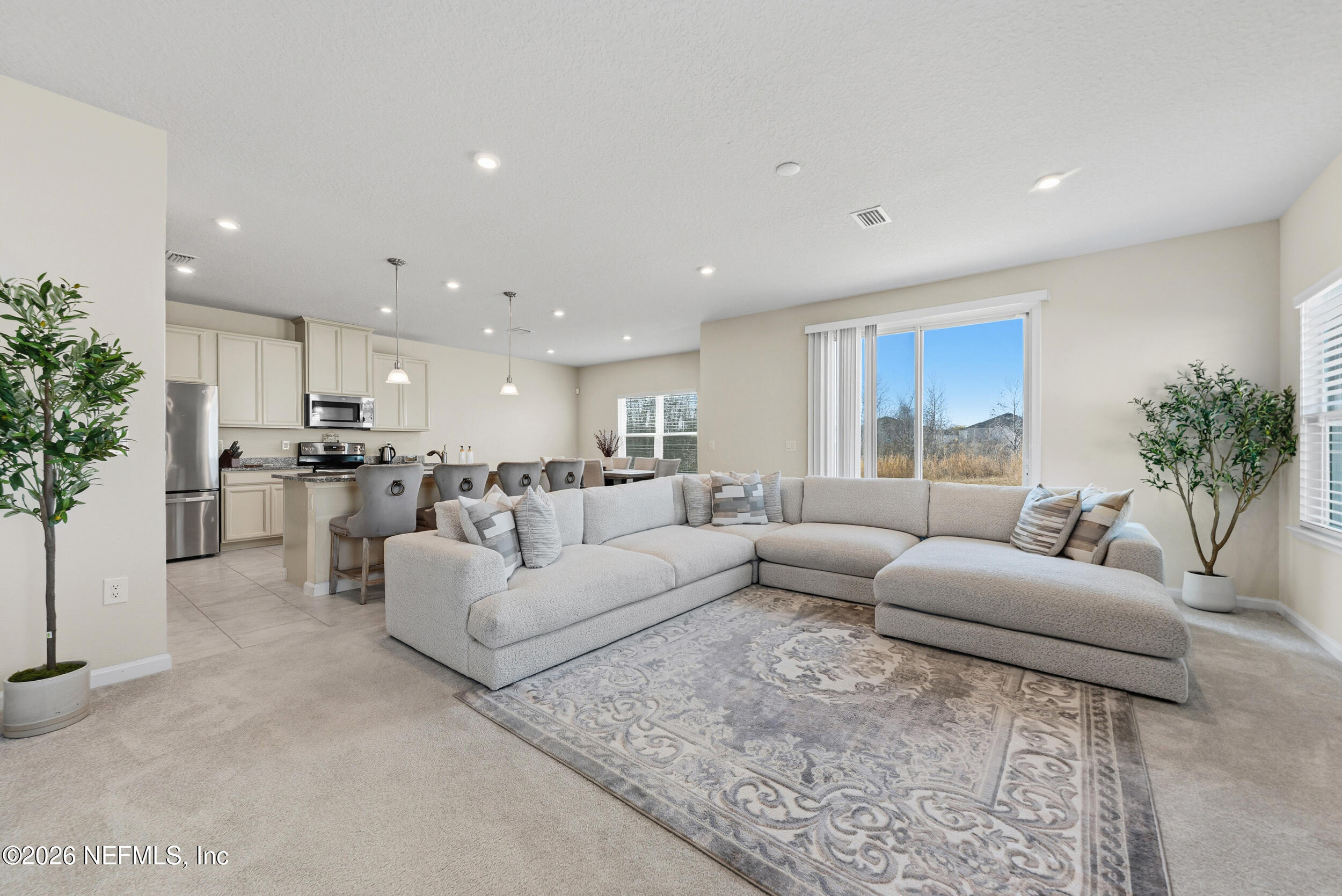 1052 Victoria Hills Jacksonville, FL 32221 - Photo 2 of 27 a living room with furniture and a potted plant
