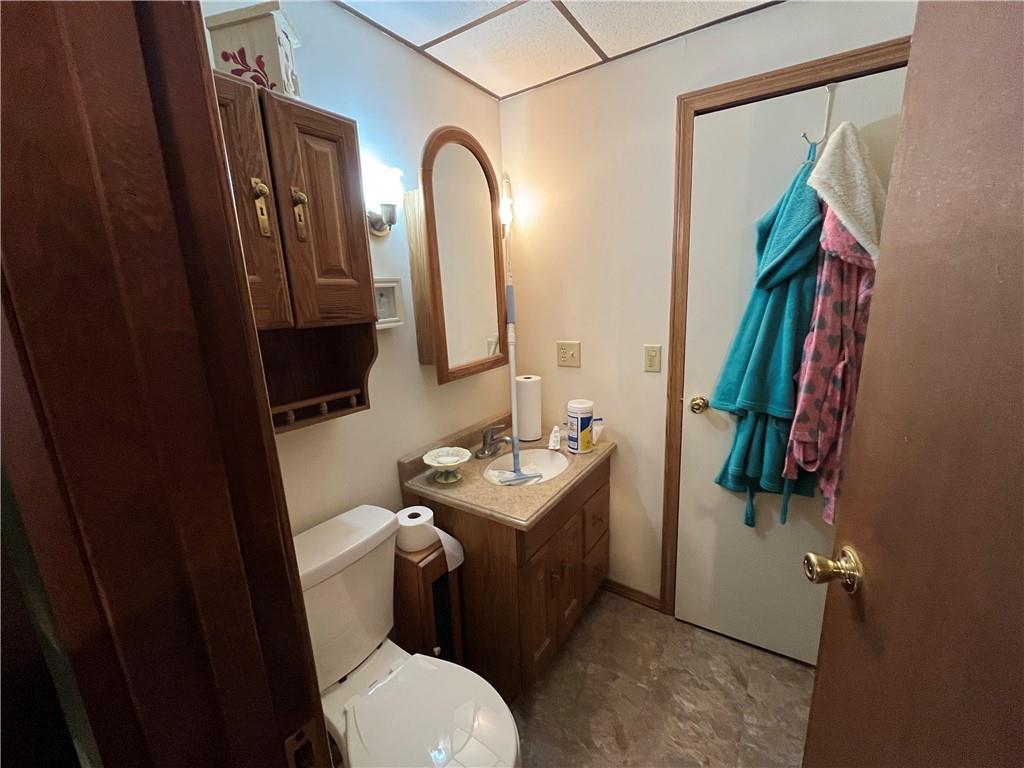 792 Main Street Anita, PA 15711 - Photo 14 of 16 a bathroom with a sink toilet and mirror