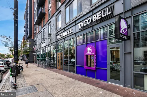 a view of a chairs and tables in patio