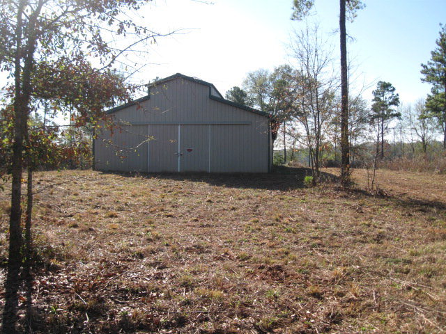 a backyard of a house